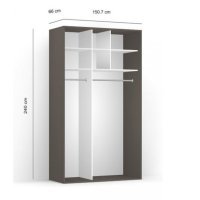 DRESSING LEX 151-240-66 B GRI/DWO/O L